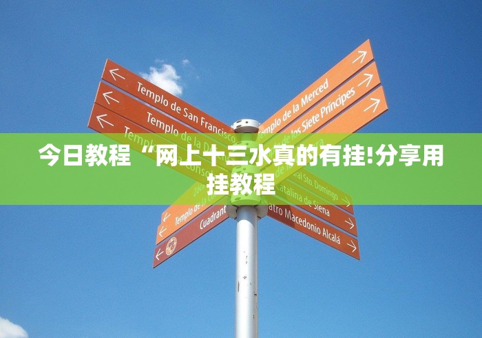 今日教程“网上十三水真的有挂!分享用挂教程