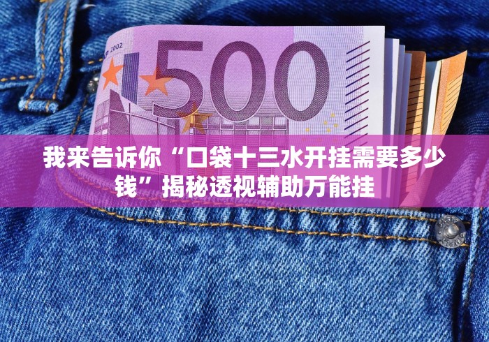 我来告诉你“口袋十三水开挂需要多少钱”揭秘透视辅助万能挂